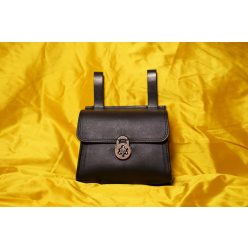 Belt bag with rotating lock
