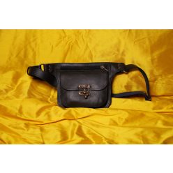 Waist bag with slide lock