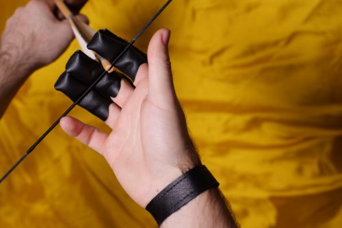 Three fingered gloves