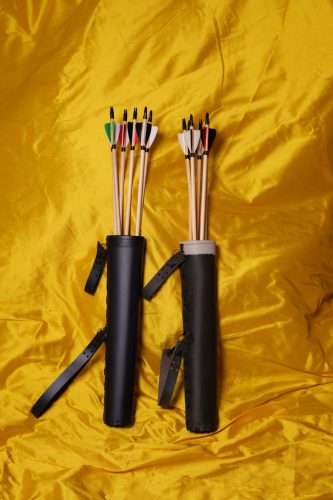 Youth/Child quiver with belt straps